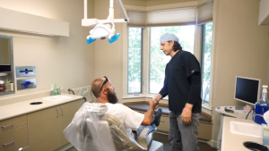 An Aspen Ridge Dental patient after recieving oral conscious sedation.